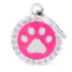 MyFamily Pink Glam Paw ID Tag