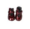 Apetment Midnight Red Pony Boots - Size 1